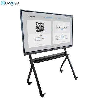 Papan Tulis Layar Sentuh Kelas Interaktif LED 3840x2160 Untuk Prasekolah