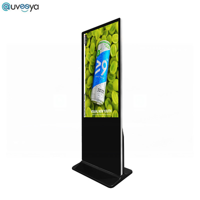 Android 4K Floor Stand Self Service Kiosk Menampilkan Digital Signage