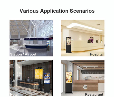 HDMI Interactive Kiosk Touch Screen Monitor Multi Touch Kiosk Android Sistem Windows