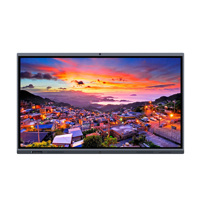 Inframerah 4k LED Pendidikan Papan Pengajaran Layar Sentuh Interaktif 65 Inch