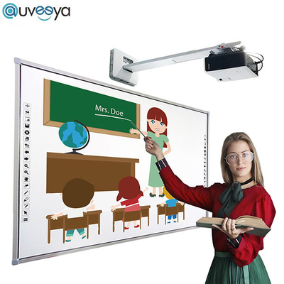 Papan Tulis Elektronik Interaktif 100 Inch dengan Sistem Thinkview EduKit