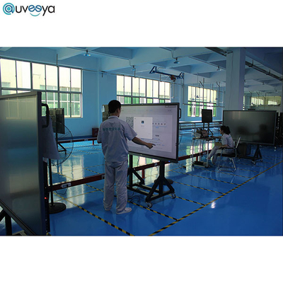 16GB Multi Touch LED Digital Interactive Flat Panel Display 75Inch Untuk Sekolah
