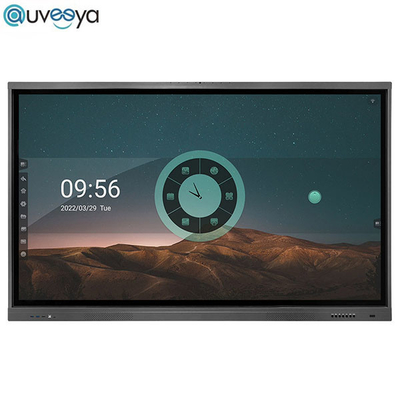 Auveeya UHD Smart Board Tampilan Interaktif Papan Digital 65 75 86Inch