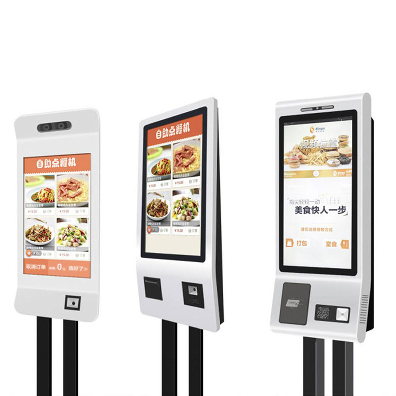 Makanan Cepat Saji 21.5 &quot;24&quot; 27 &quot;32&quot; 42 &quot;inci Layar Sentuh Mesin checkout Mandiri Pembayaran Swalayan Memesan Kios Untuk Restoran