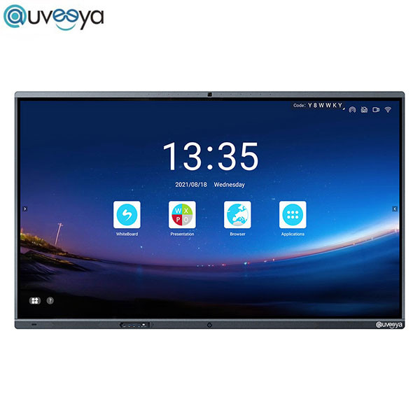 65, 75, 86, 98, 110inch Portable Electronic Interactive Whiteboard Dengan Built In Camera